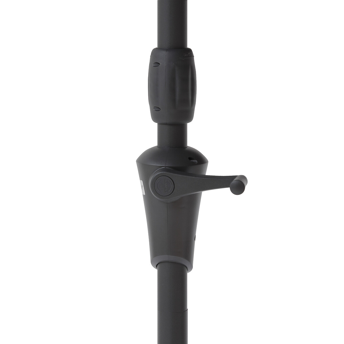 Guarda-sol redondo SISKO cinza 2,40x2,70m