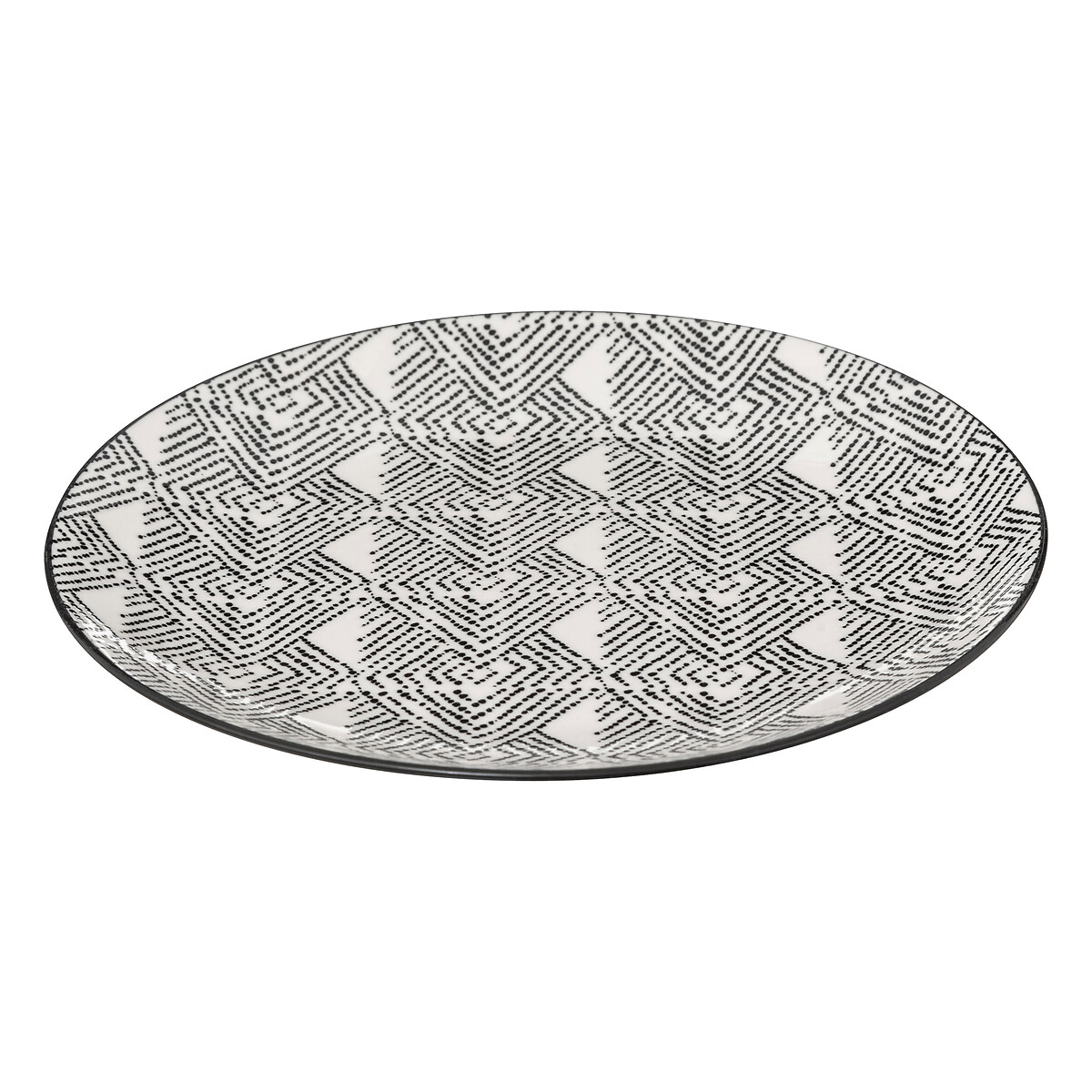 Serviço de mesa 18 peças decorado BOHEMIA ETNIC,  Serviço de mesa 18 peças decorado BOHEMIA ETNIC