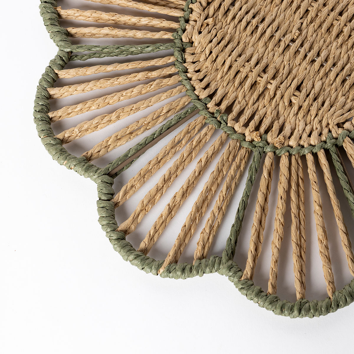 Individual de mesa BLOOMY verde 38cm