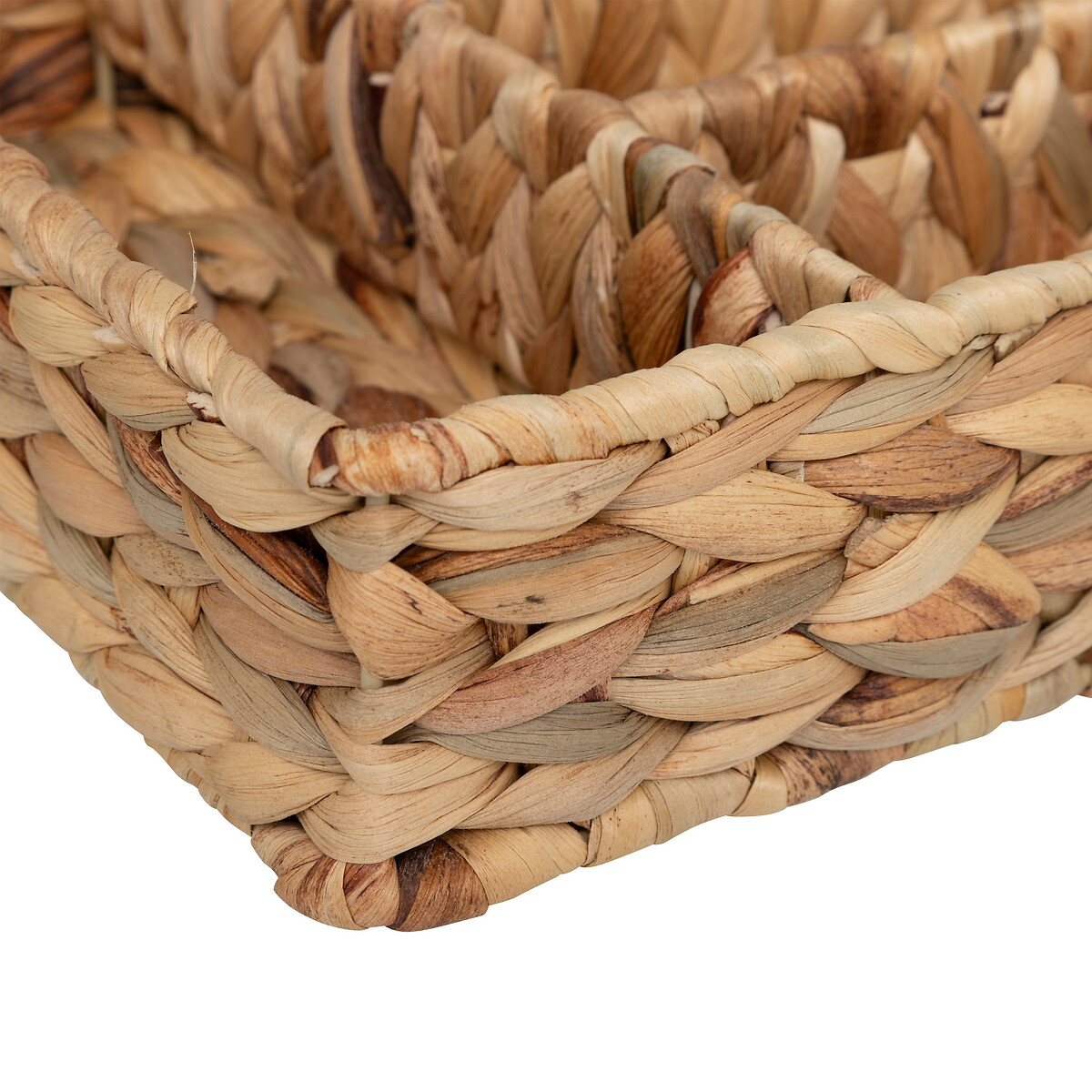 Tabuleiro porta talheres Harmony bege em juta