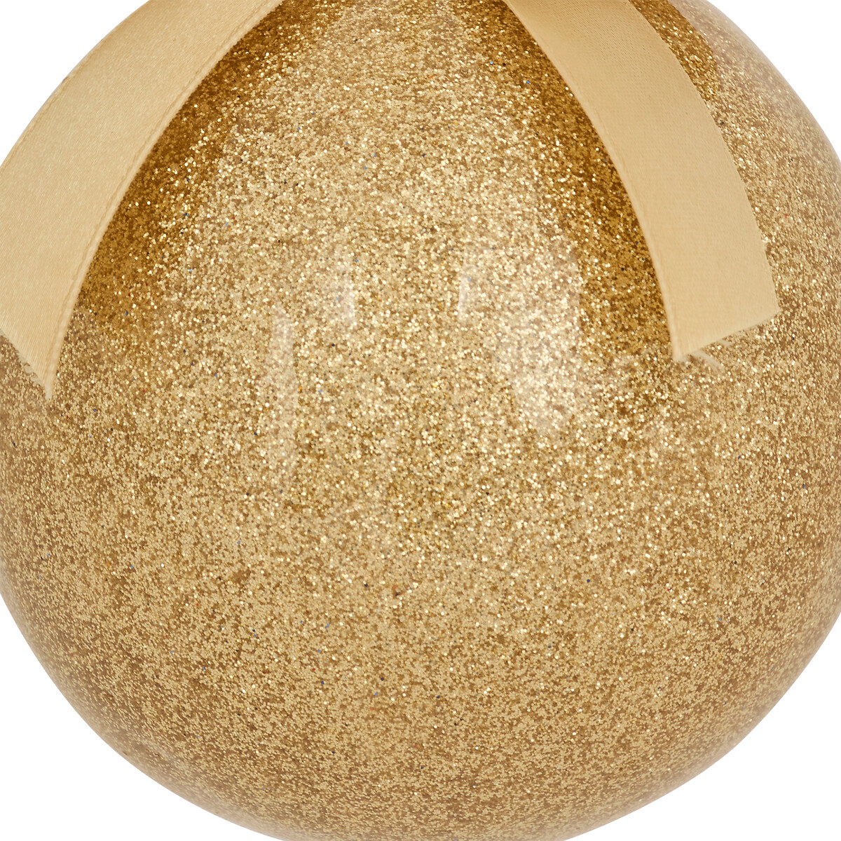 Bola de natal com brilhantes 9cm