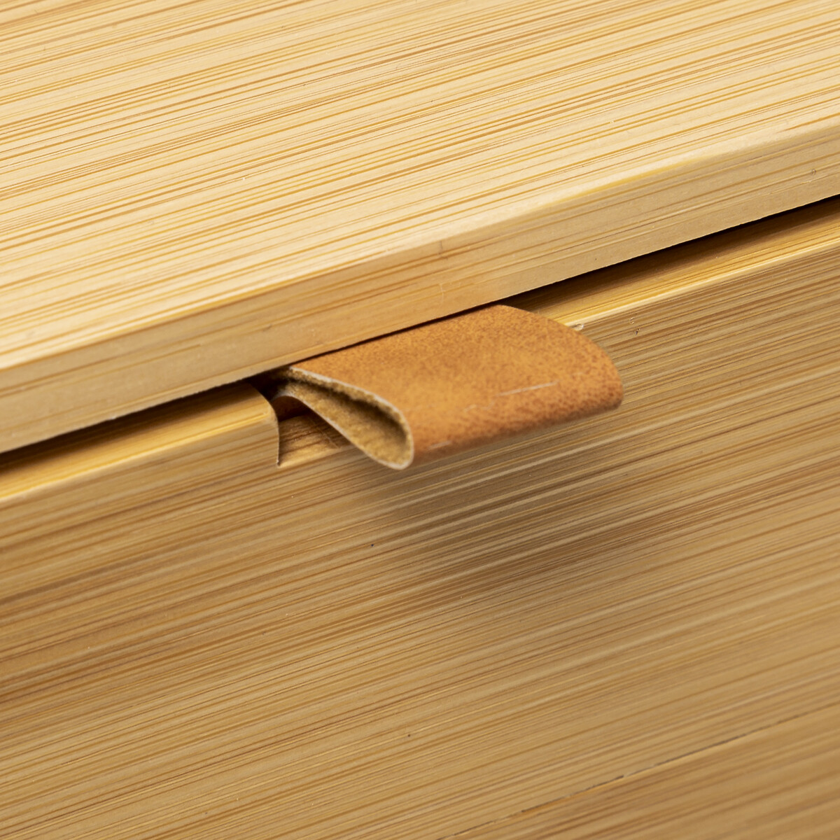 Organizador wc com 2 gavetas em bambu