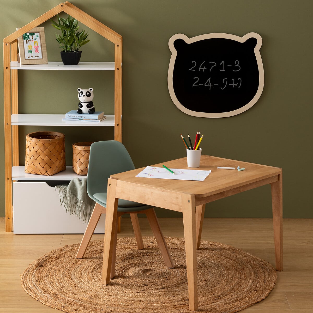 Estante com gaveta MAISON branca