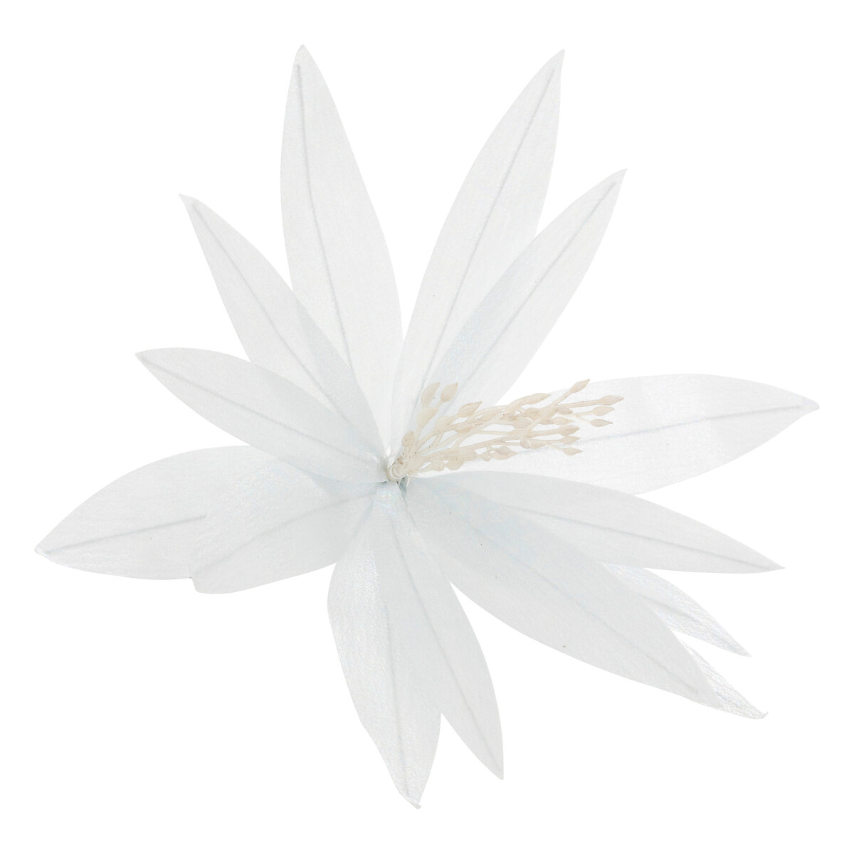 Flor margarida branco 31cm