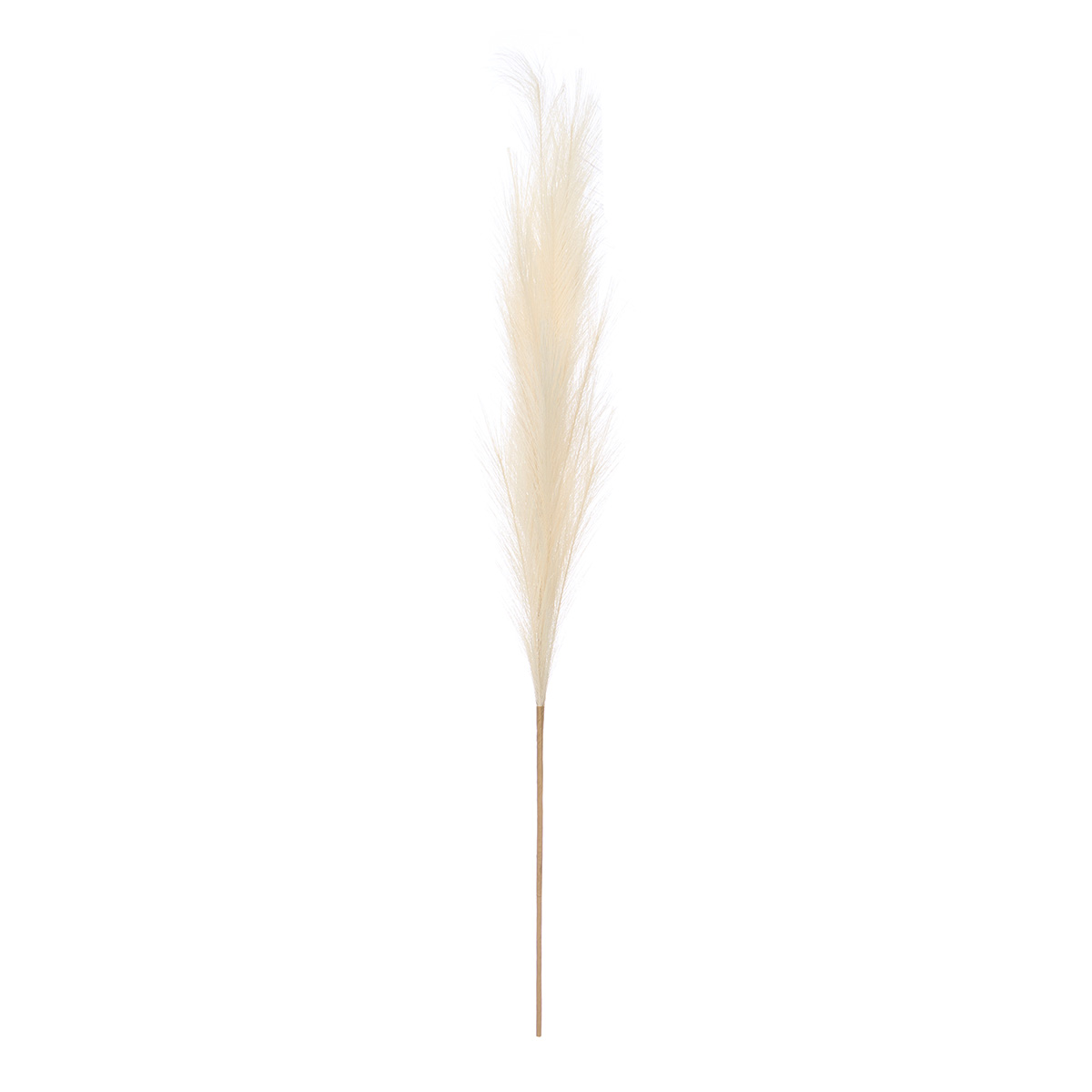 Haste pampas artificial branco 110cm