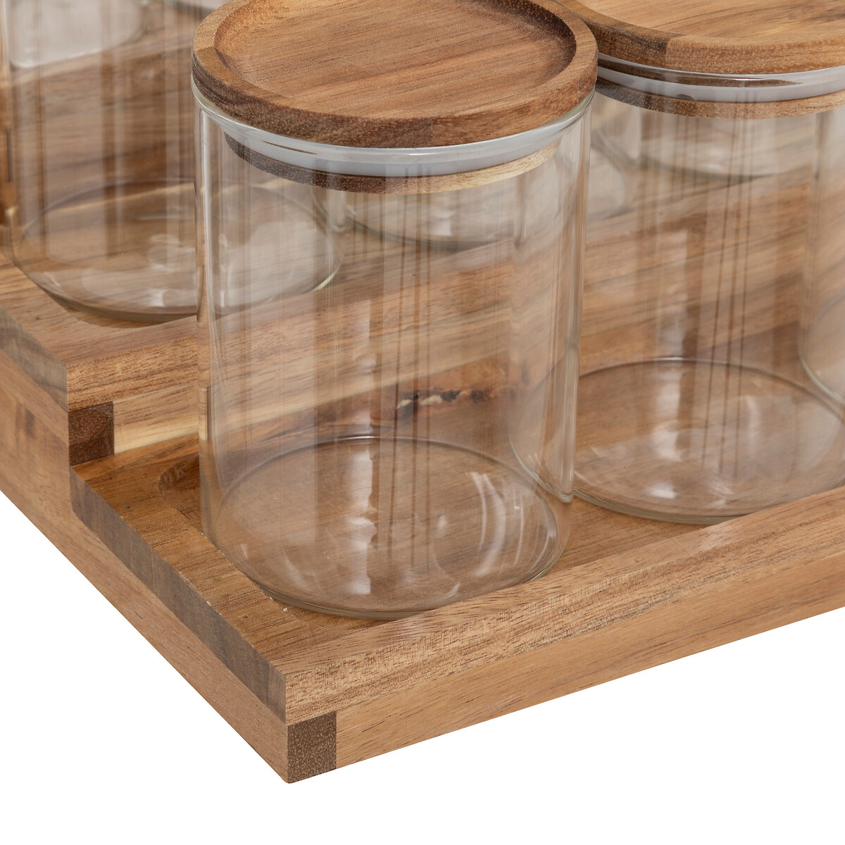 Conjunto de 9 frascos para especiarias com suporte HARMONY