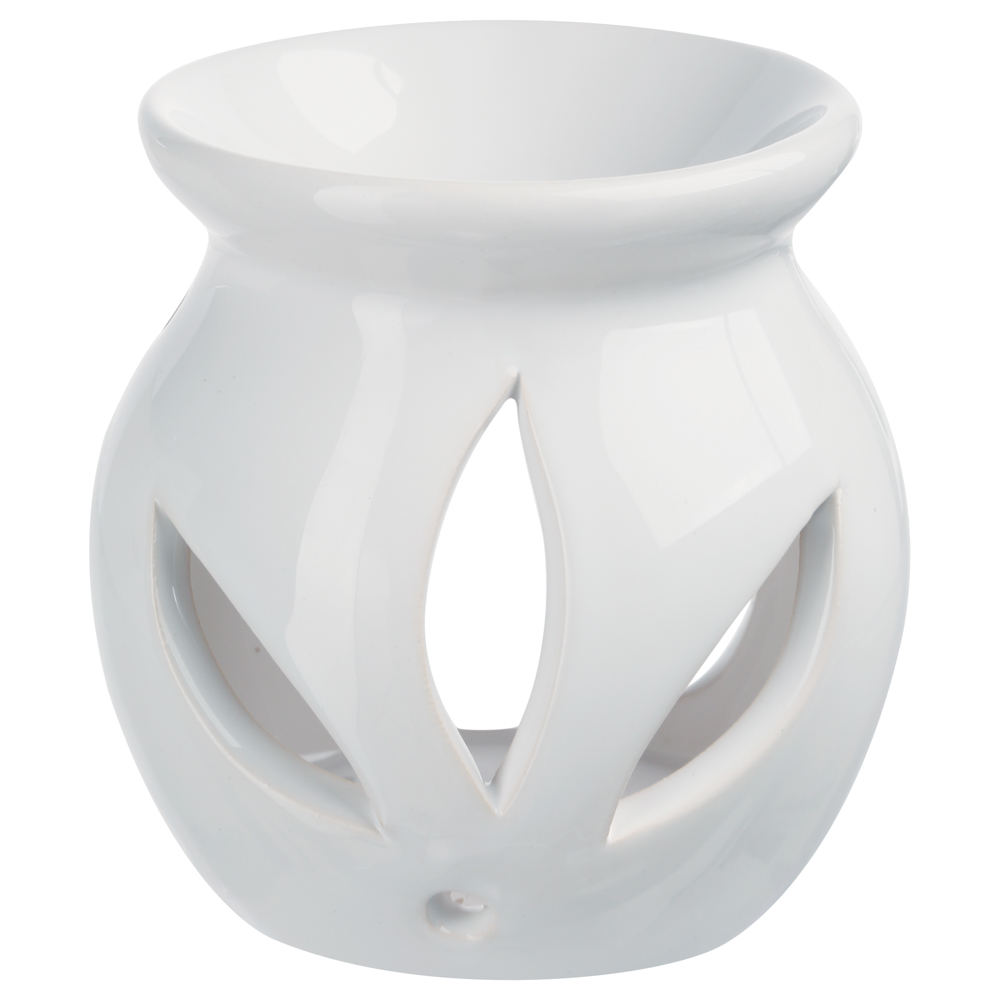 Conjunto de queimador e 12 óleos com fragrâncias 10ml