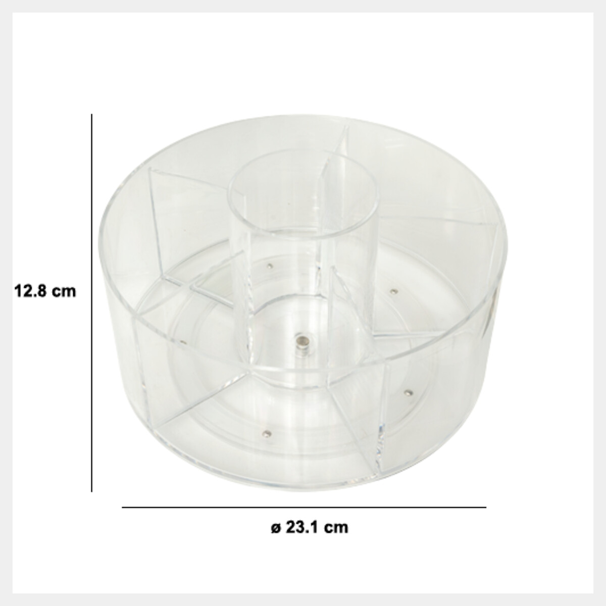Organizador para maquilhagem rotativo