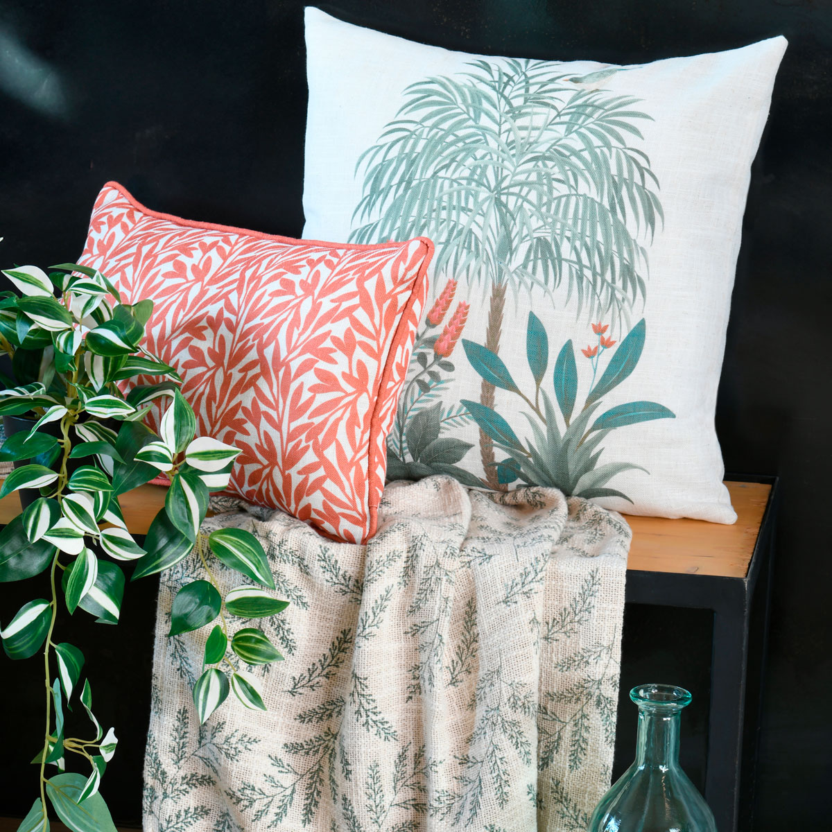 Almofada ANTILLIA laranja 30x50cm