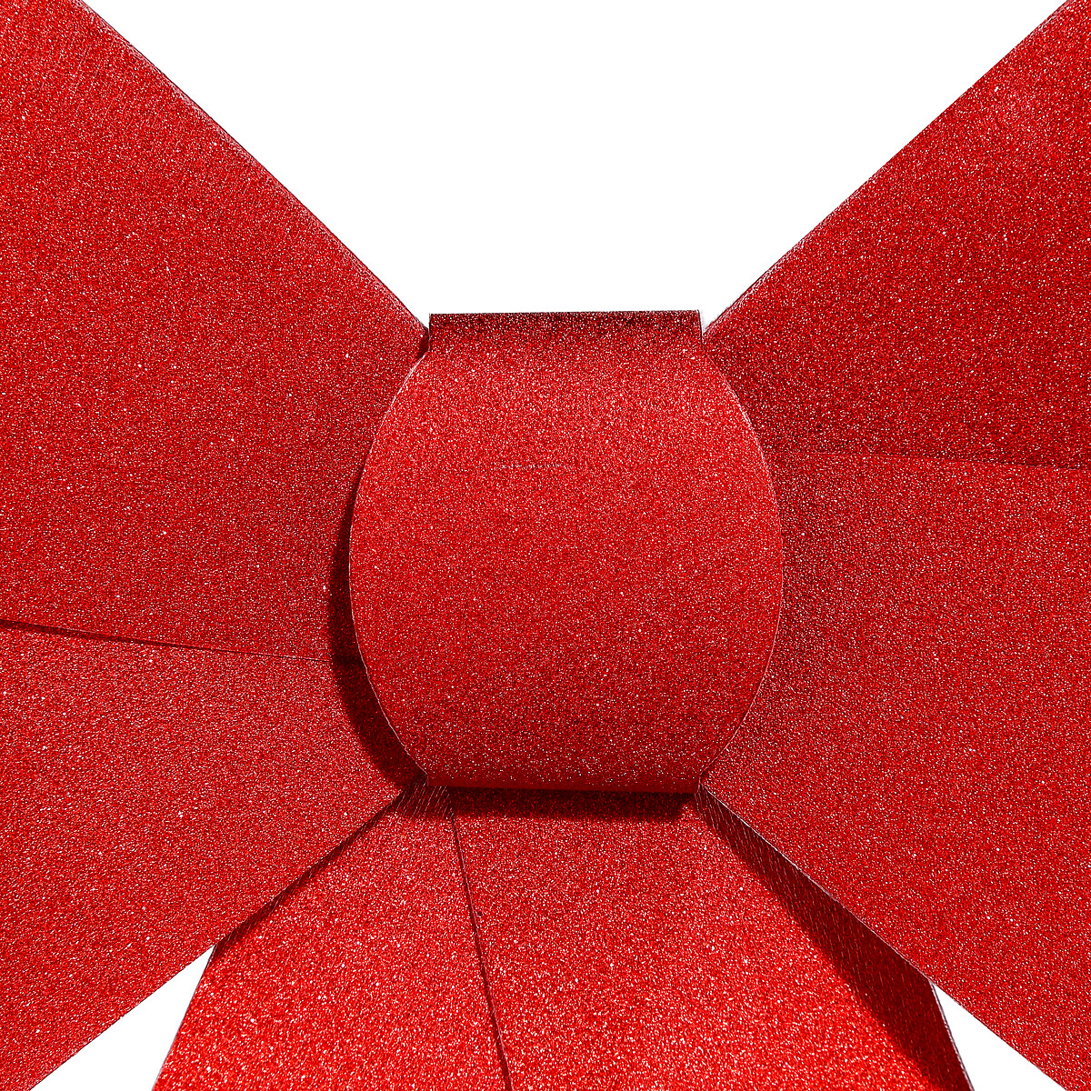 La&ccedil;o decorativo vermelho