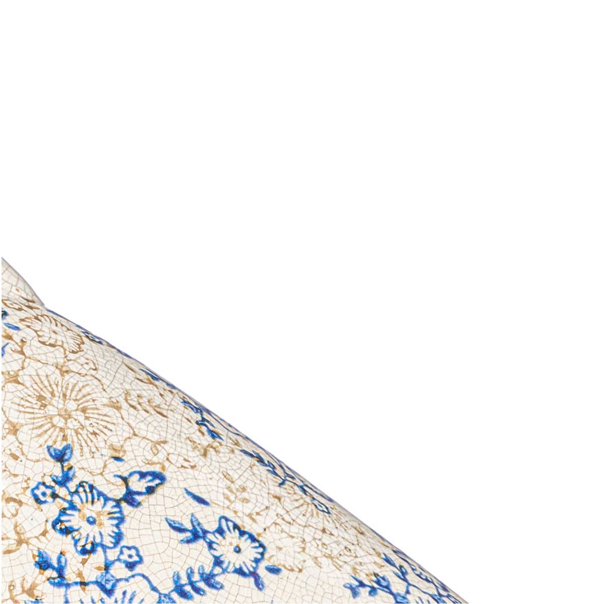 Jarra azul em cer&acirc;mica 38cm