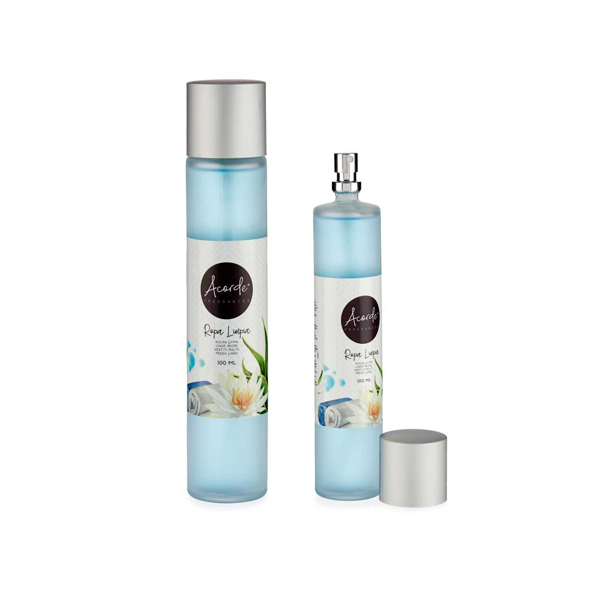 Ambientador em spray com aroma de roupa limpa 100ml,  Ambientador em spray com aroma de roupa limpa 100ml