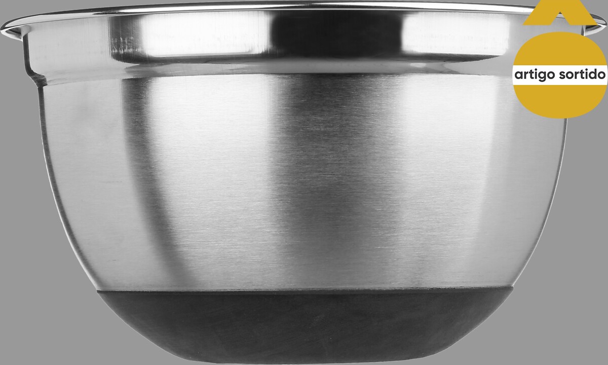 Ta&ccedil;a misturadora antiderrapante 17cm