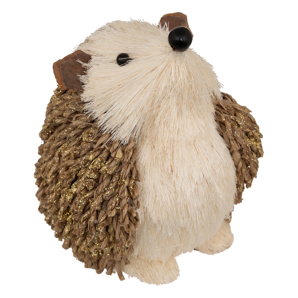 Figura de ouriço castanho 15cm