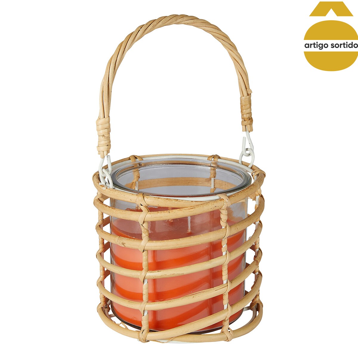 Vela perfumada YUCATAN com suporte 430g