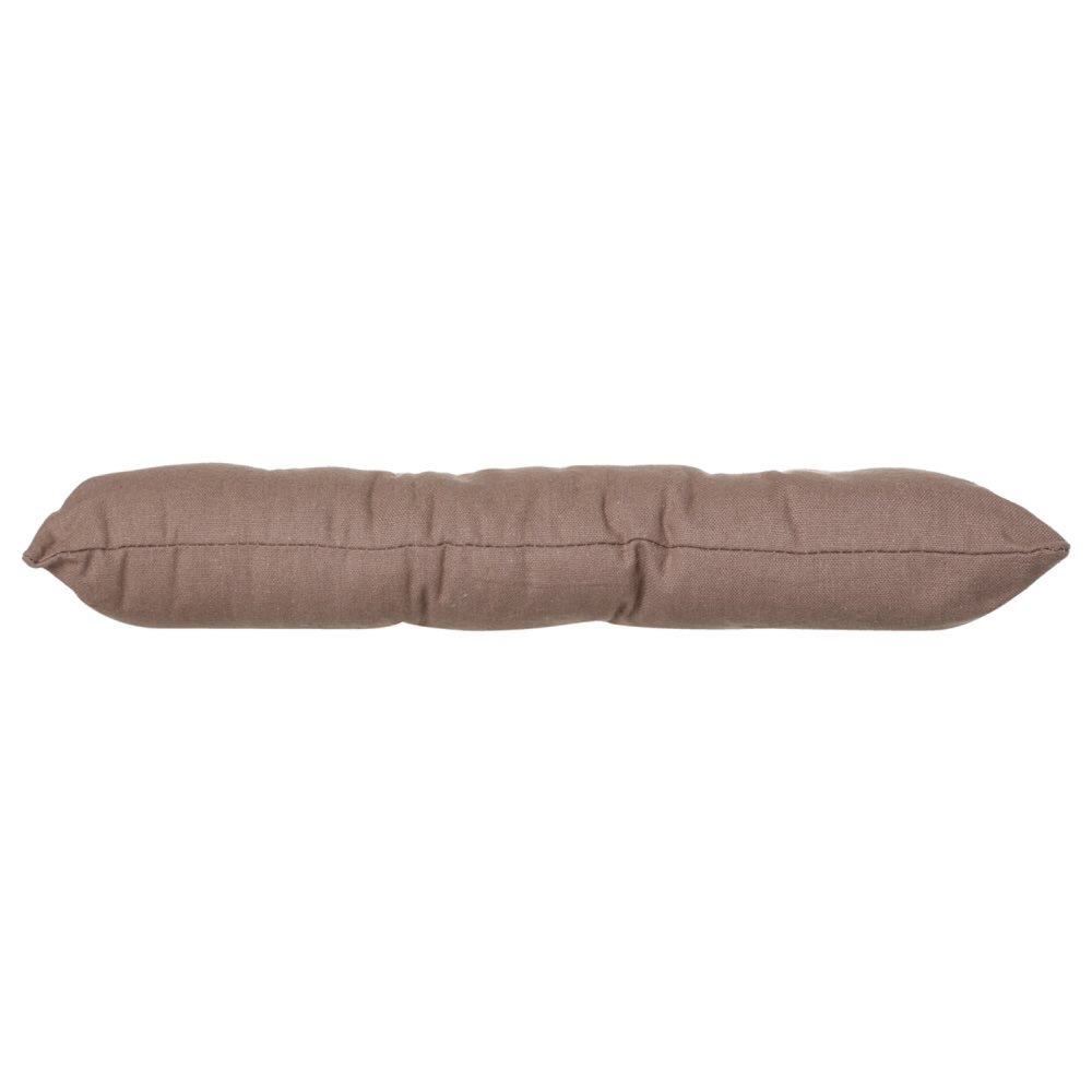 Coxim taupe em algod&atilde;o 38x38cm