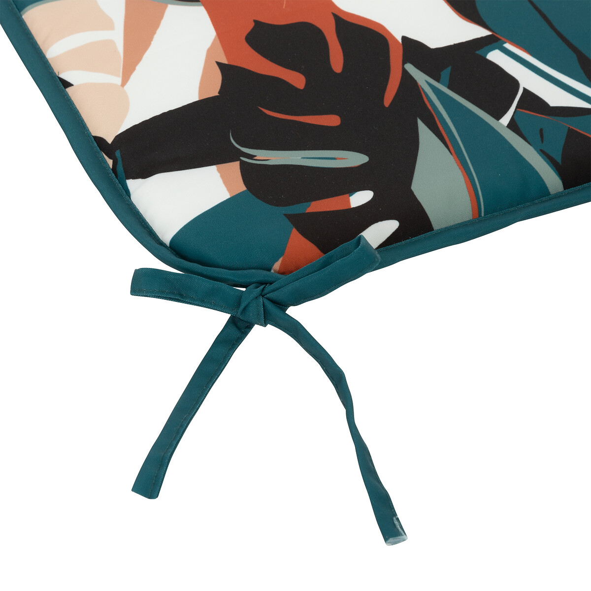 Coxim Para Cadeira Decoração Folhas 38x38cm,  Coxim Para Cadeira Decoração Folhas 38x38cm