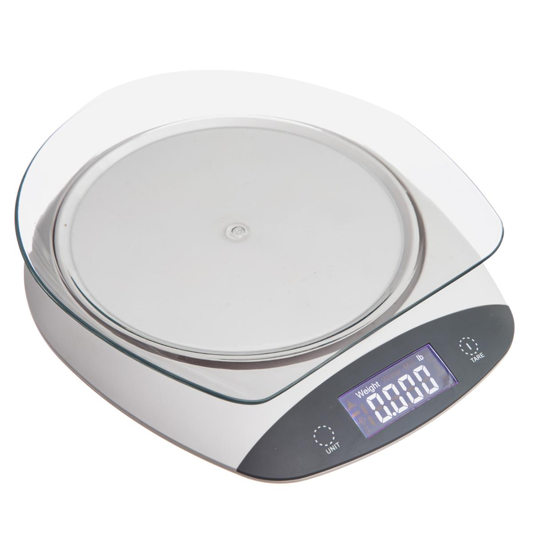 Balan&ccedil;a digital com prato amov&iacute;vel