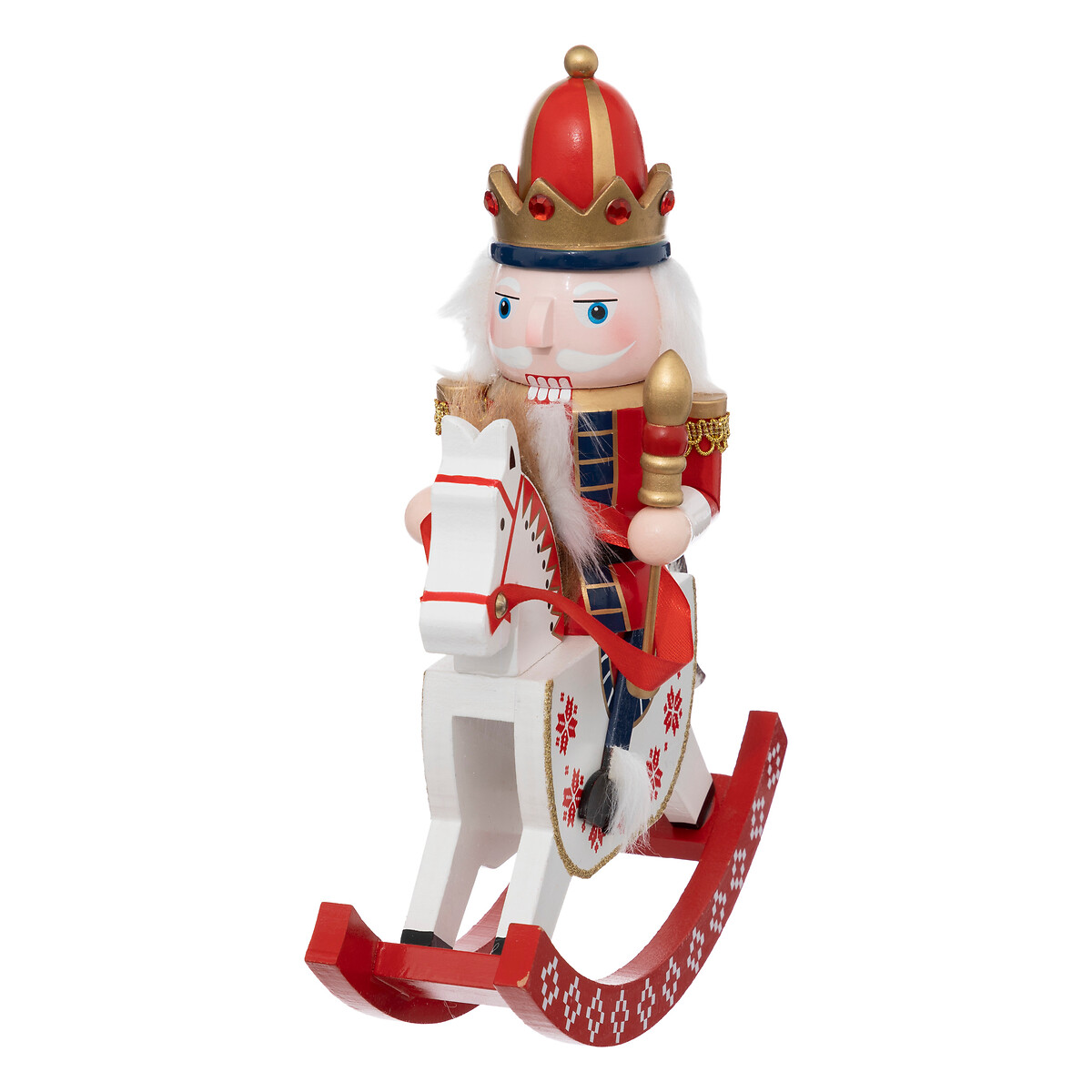Figura soldado de chumbo com cavalo baloi&ccedil;o