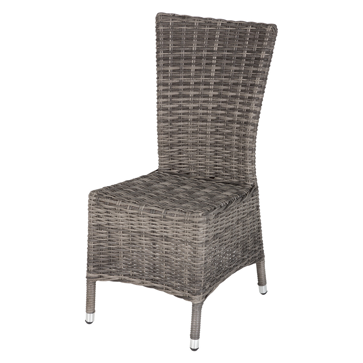 Conjunto de mesa RIONI extens&iacute;vel e 6 cadeiras MOOR&Eacute;A terre d'ombre