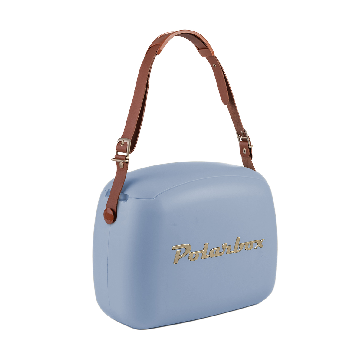 Mala térmica Polarbox azul 6l com 2 caixas