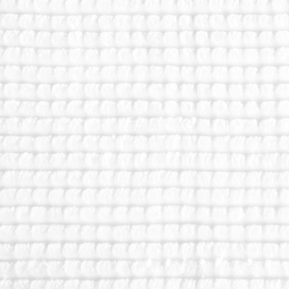 Tapete wc chenille branco 50x80cm