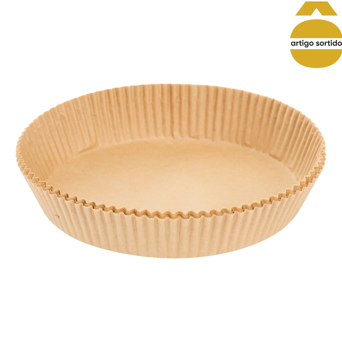 Conjunto de 50 formas papel para air fryer