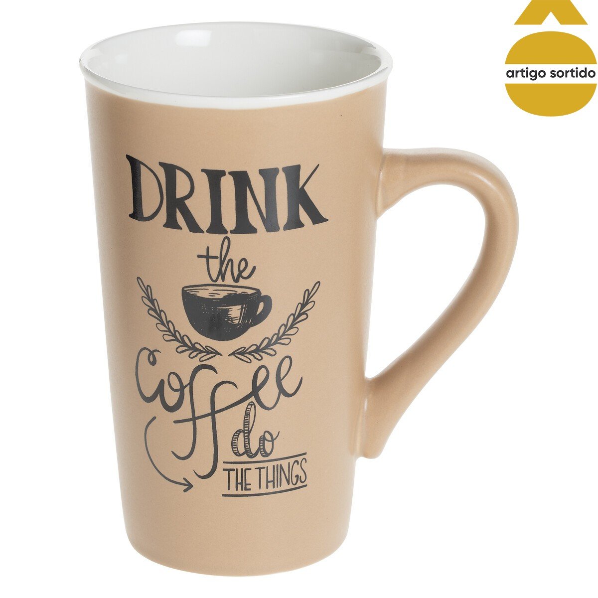 Caneca HOT DRINK em cerâmica 50cl