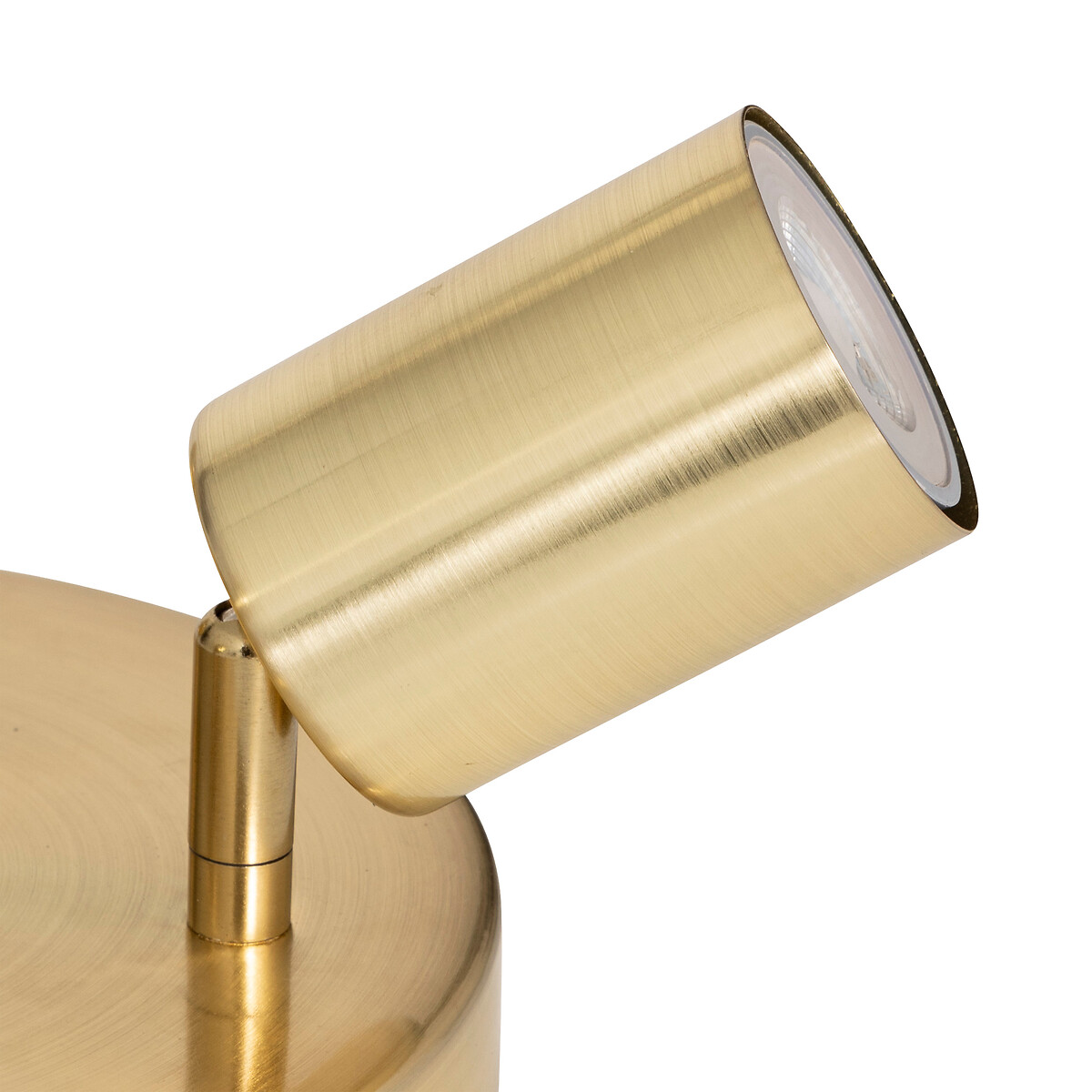 Candeeiro de teto VICO dourado com 3 focos