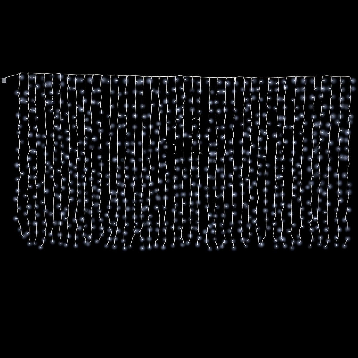 Cortina de Natal com 800 LEDs
