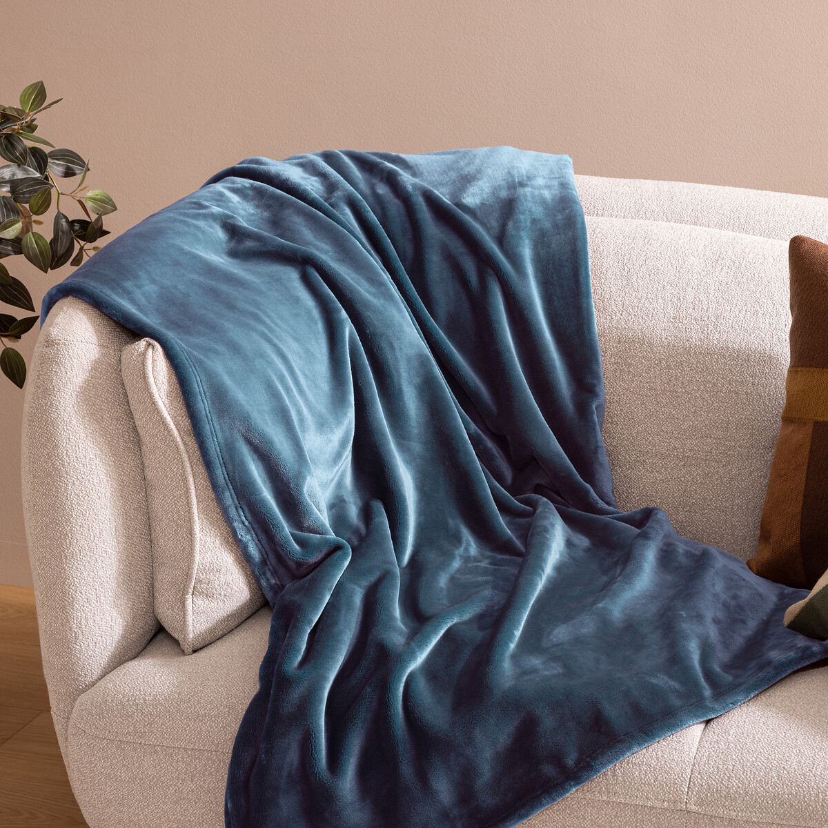 Manta CUDDLY azul 180x230cm