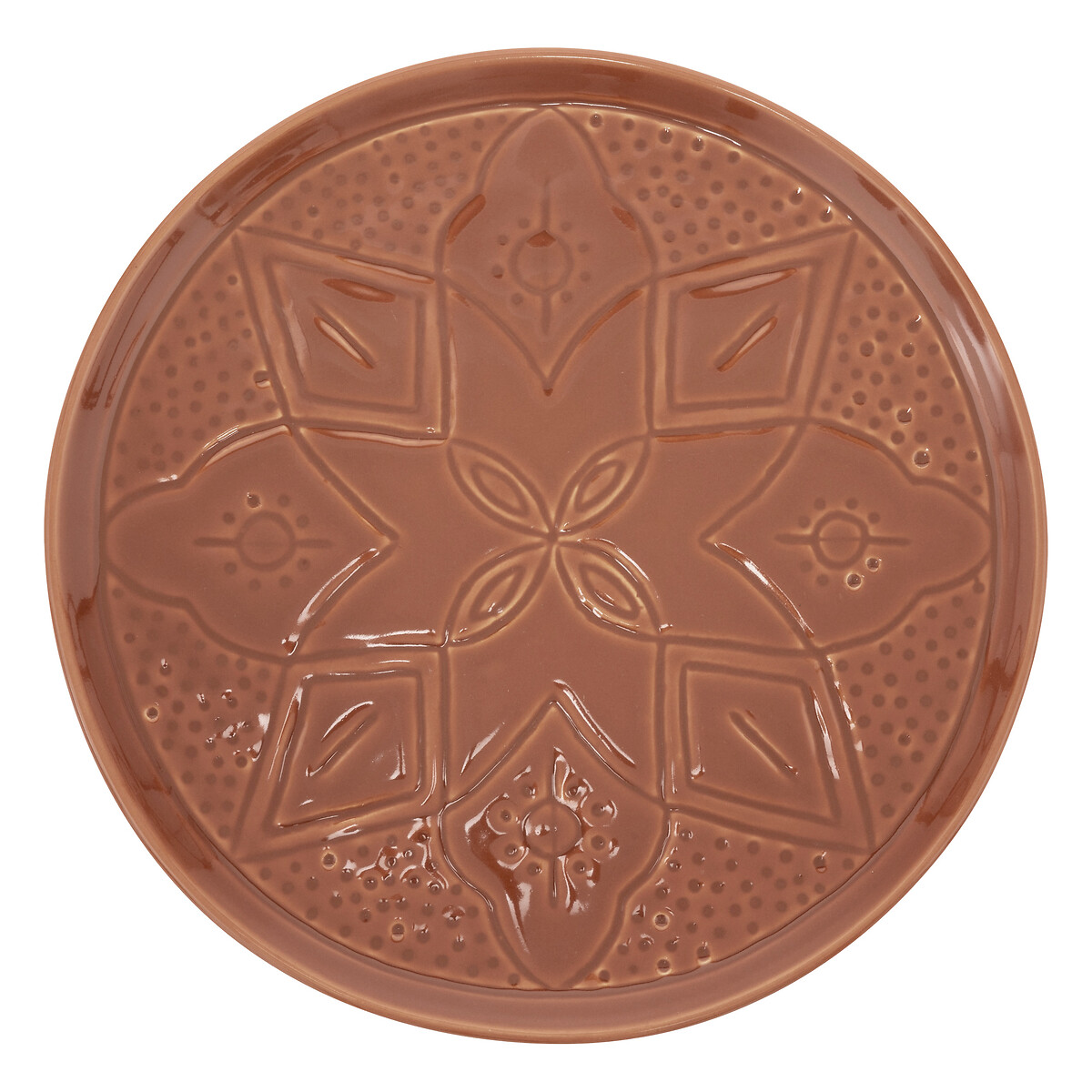 Prato raso SIENNA terracota 27cm