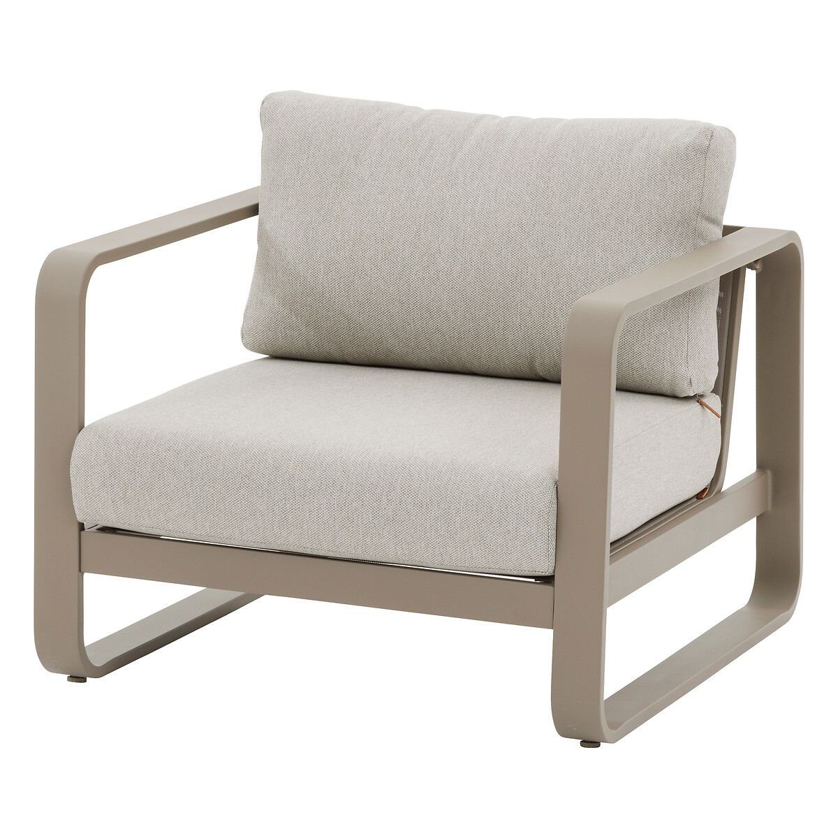 Conjunto de jardim DOMILLY cor caf&eacute; 5 lugares