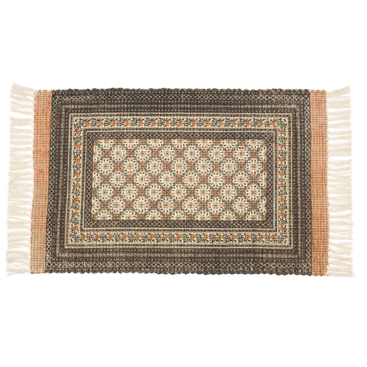 Tapete CAIRO em juta e algod&atilde;o 160x230cm