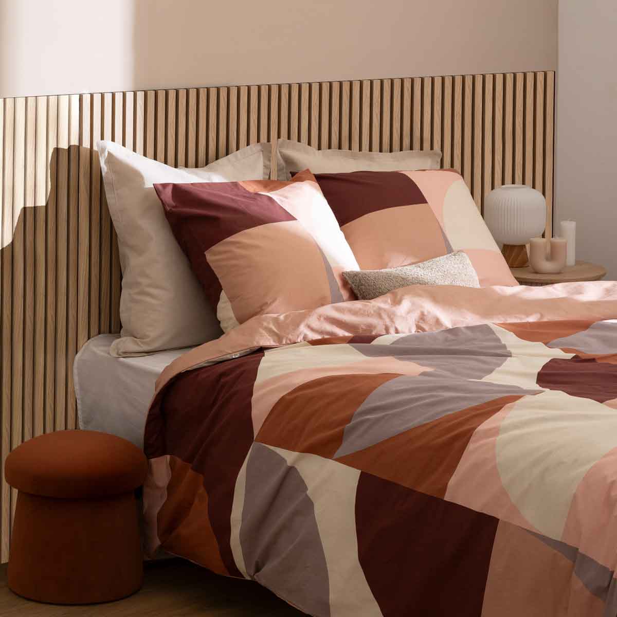 Painel decorativo COLVA natural em mdf 120cm