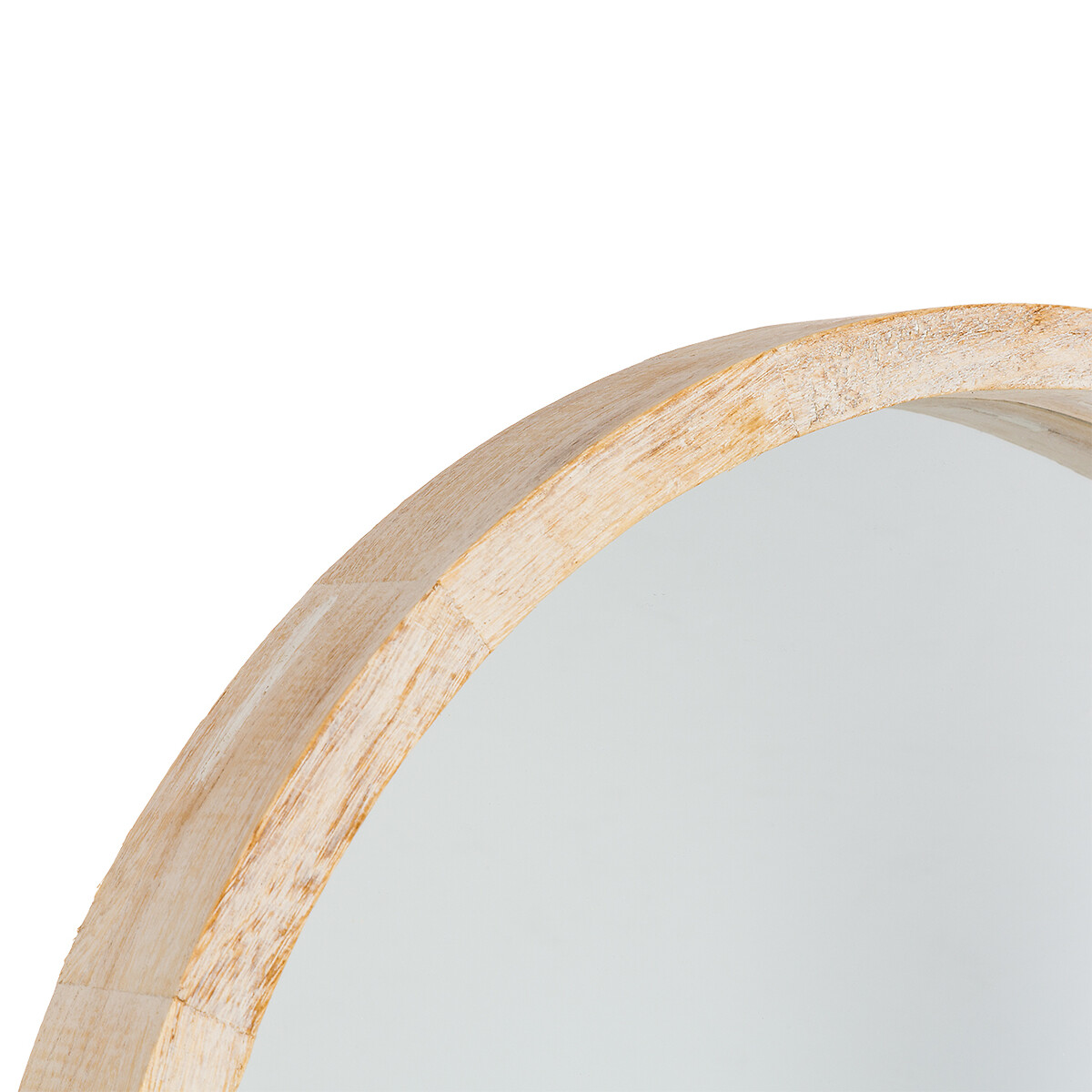 Espelho de parede SCANDINAVE em madeira 50cm