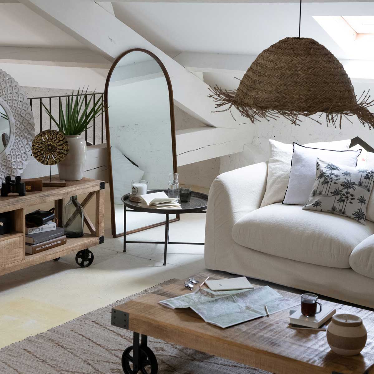 Capa para almofada PALM lurex 40x40cm