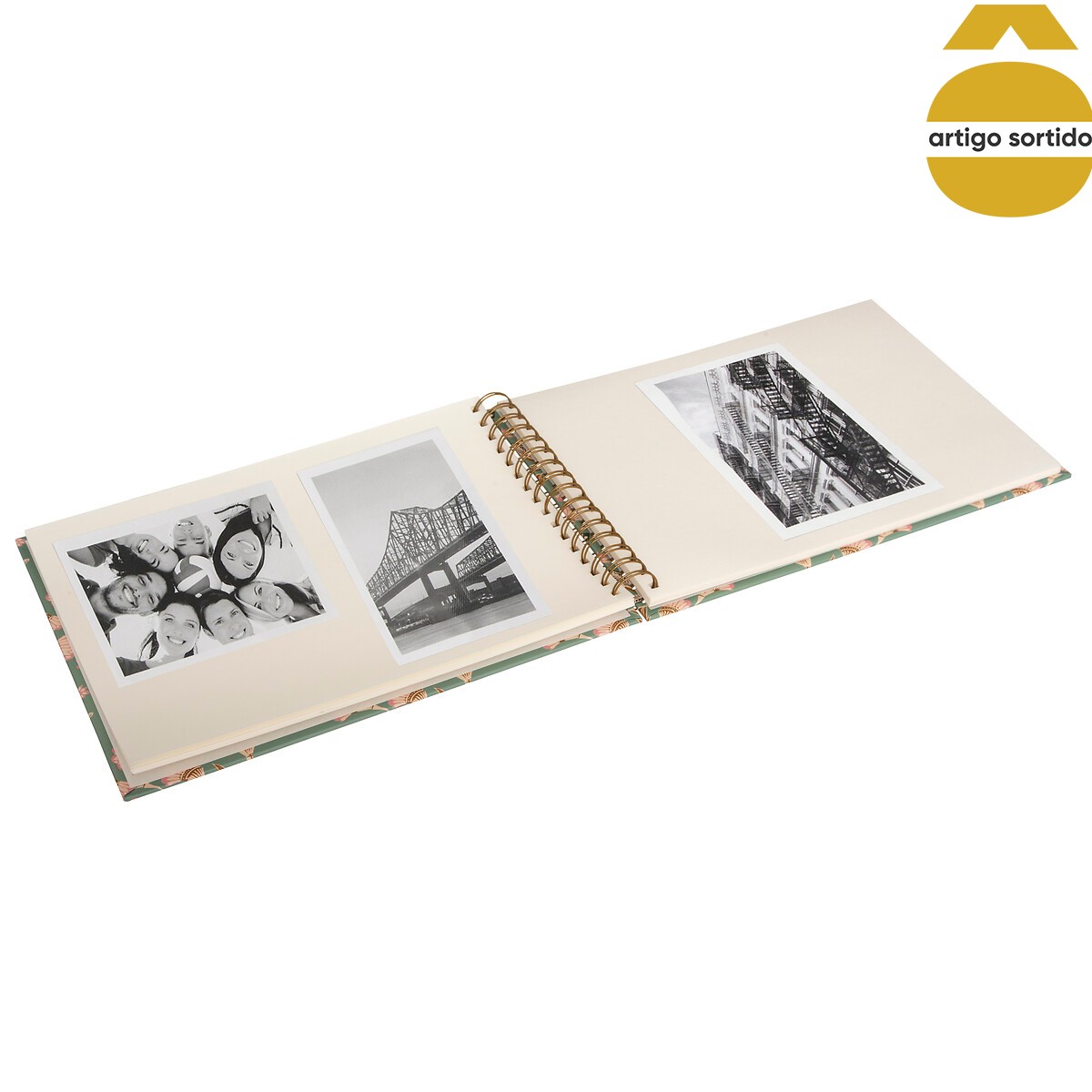 &Aacute;lbum espiral decorado para 160 fotos