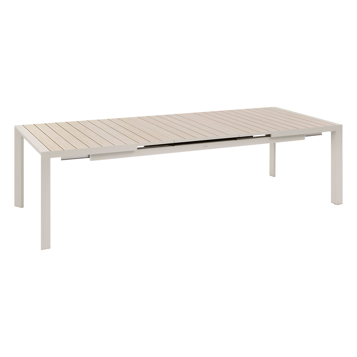 Mesa extens&iacute;vel autom&aacute;tica &Eacute;VASION linho e argile 214-274cm