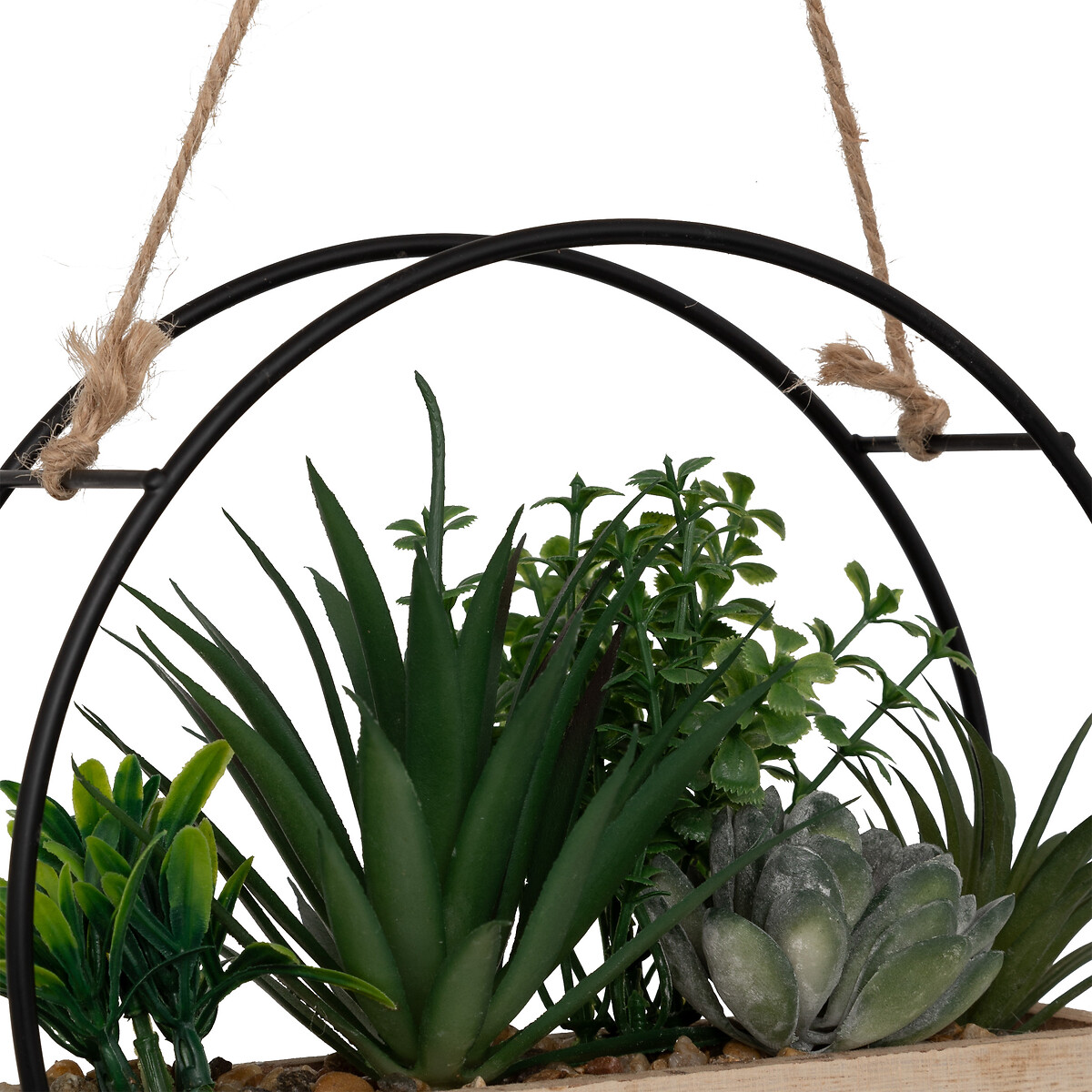 Vaso suspenso com planta artificial KRIST 20cm