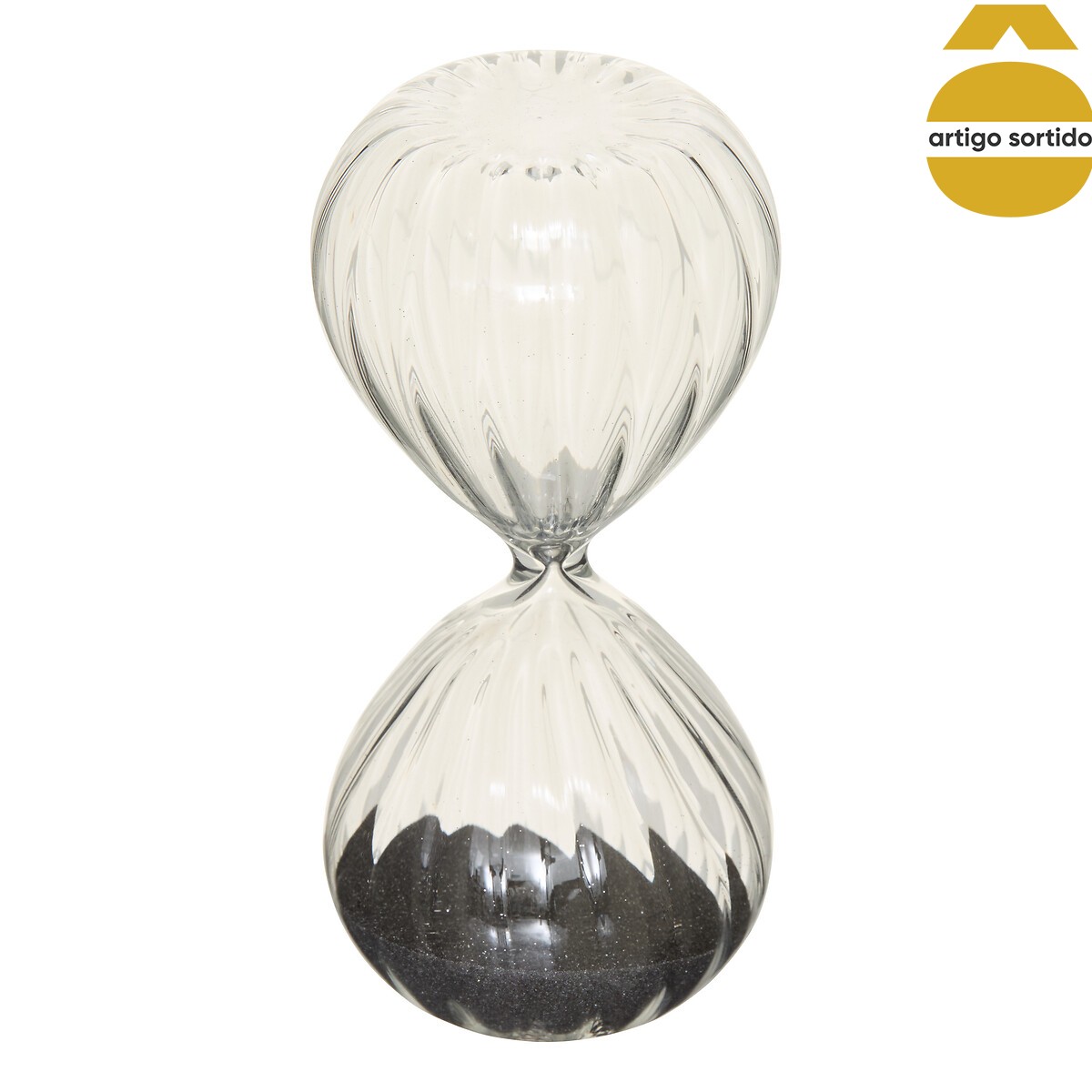 Ampulheta SIBEL de vidro 12cm