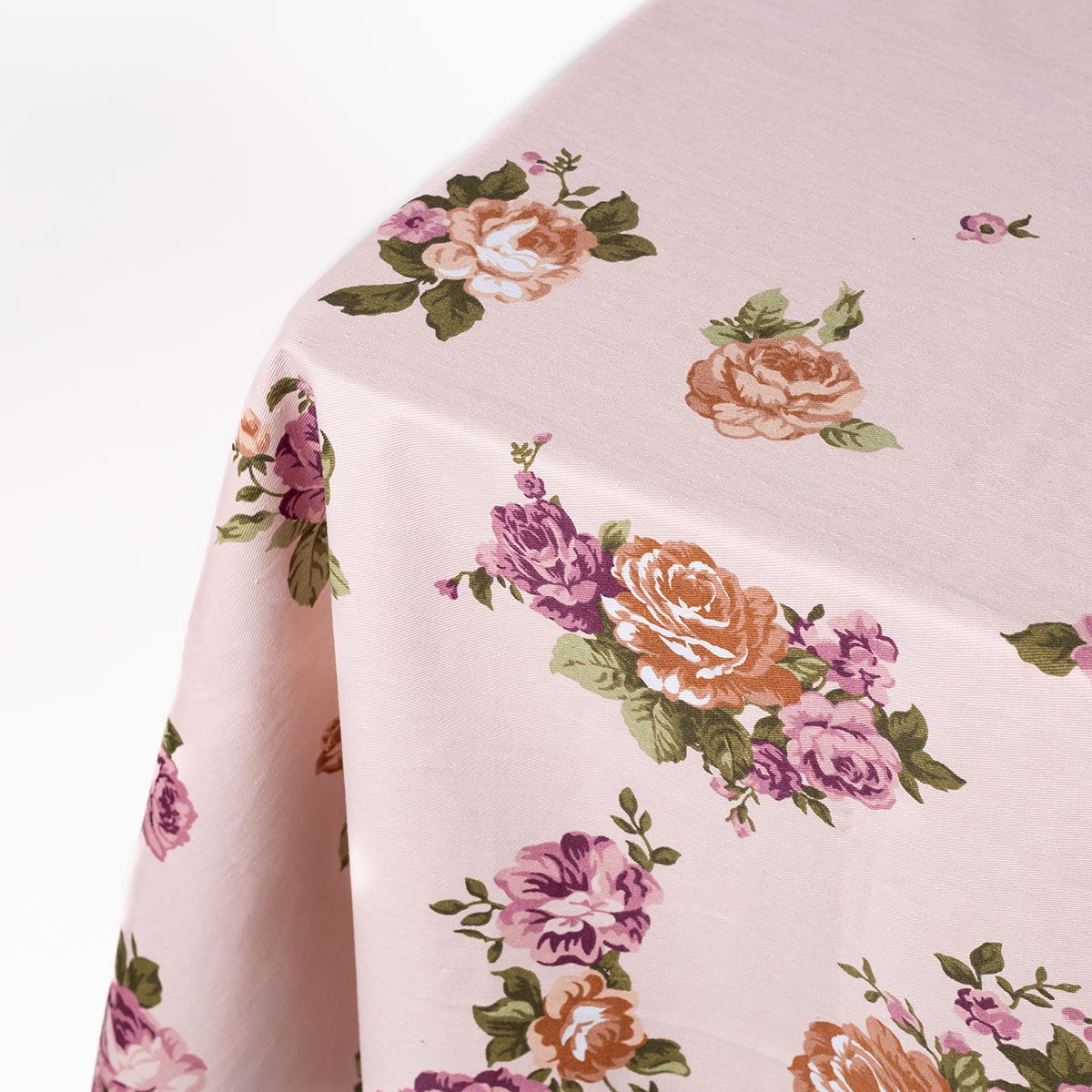 Toalha de mesa estampada BELLISSIMA ANNABEL rosa 140x320cm