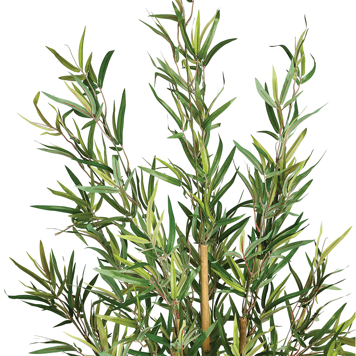 Planta de bambu artificial com pote 126cm