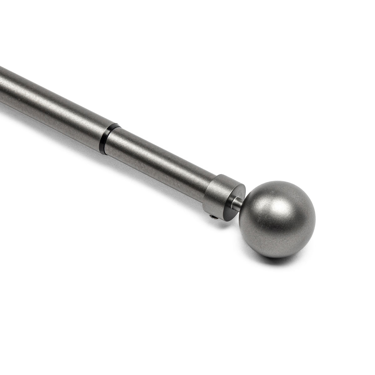 Kit var&atilde;o extens&iacute;vel cinza 120-210cm
