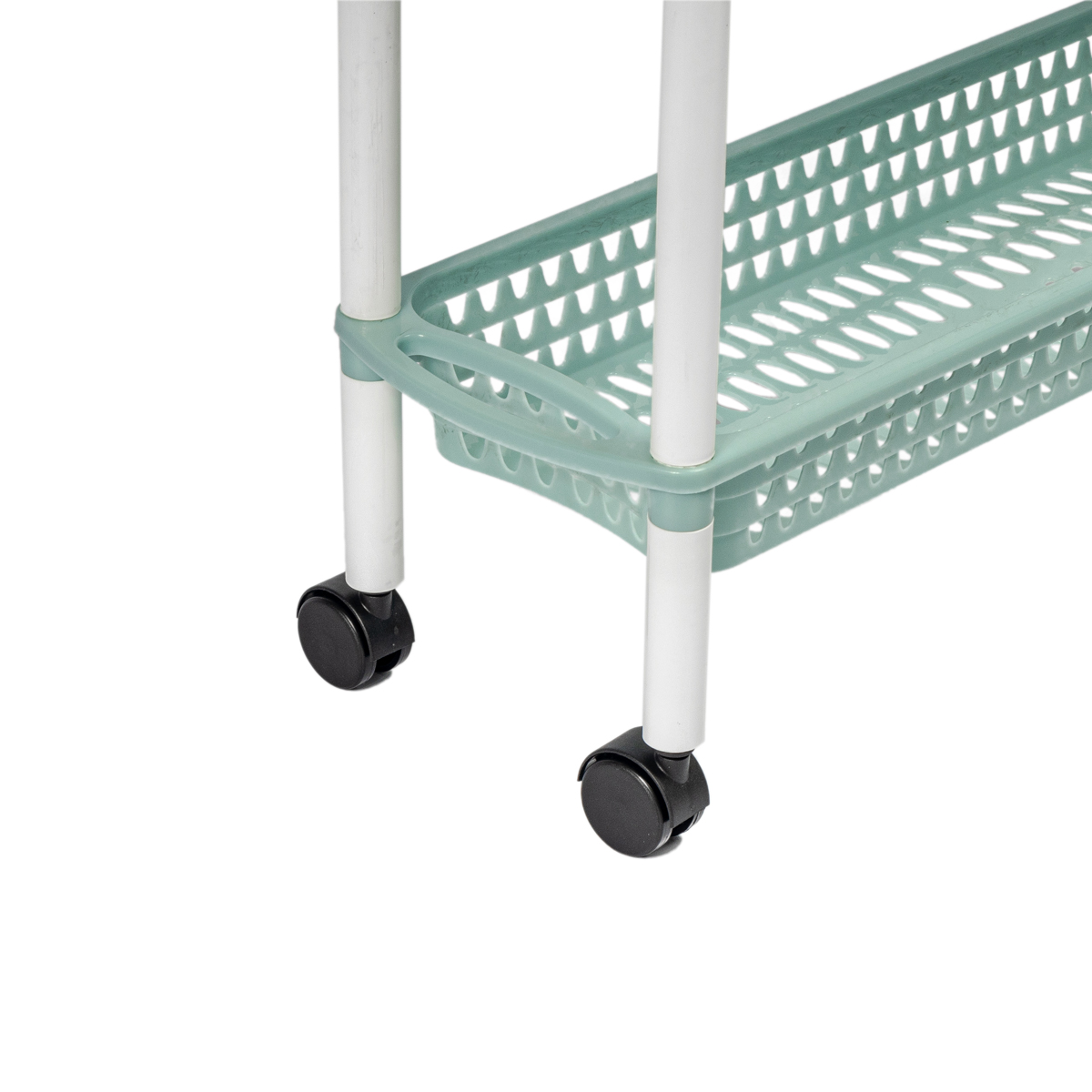 Carro de cozinha ALTHEA azul com 3 cestos