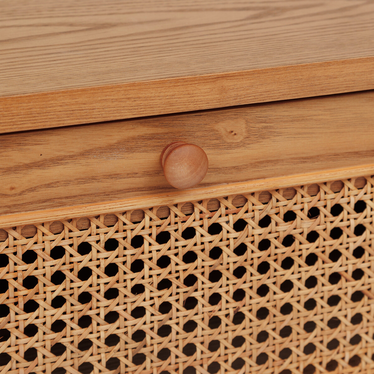 Comoda TIRIA castanha com 3 gavetas