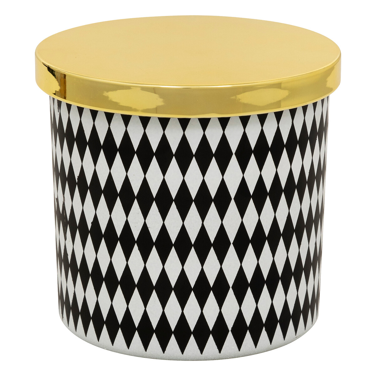 Vela perfumada preto e branco 260g