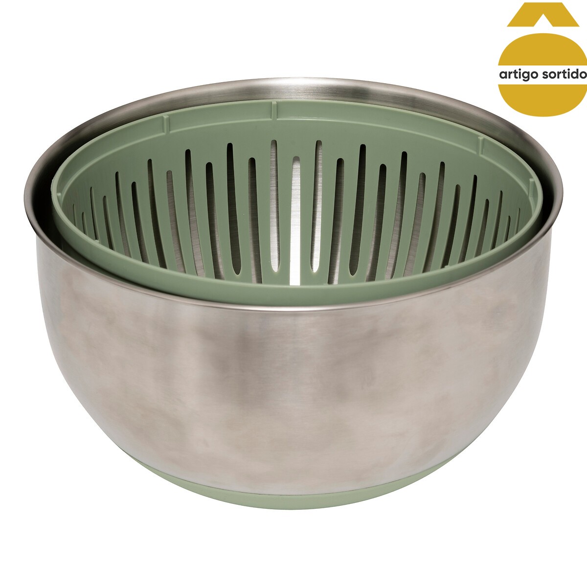 Escorredor para legumes mec&acirc;nico 4l