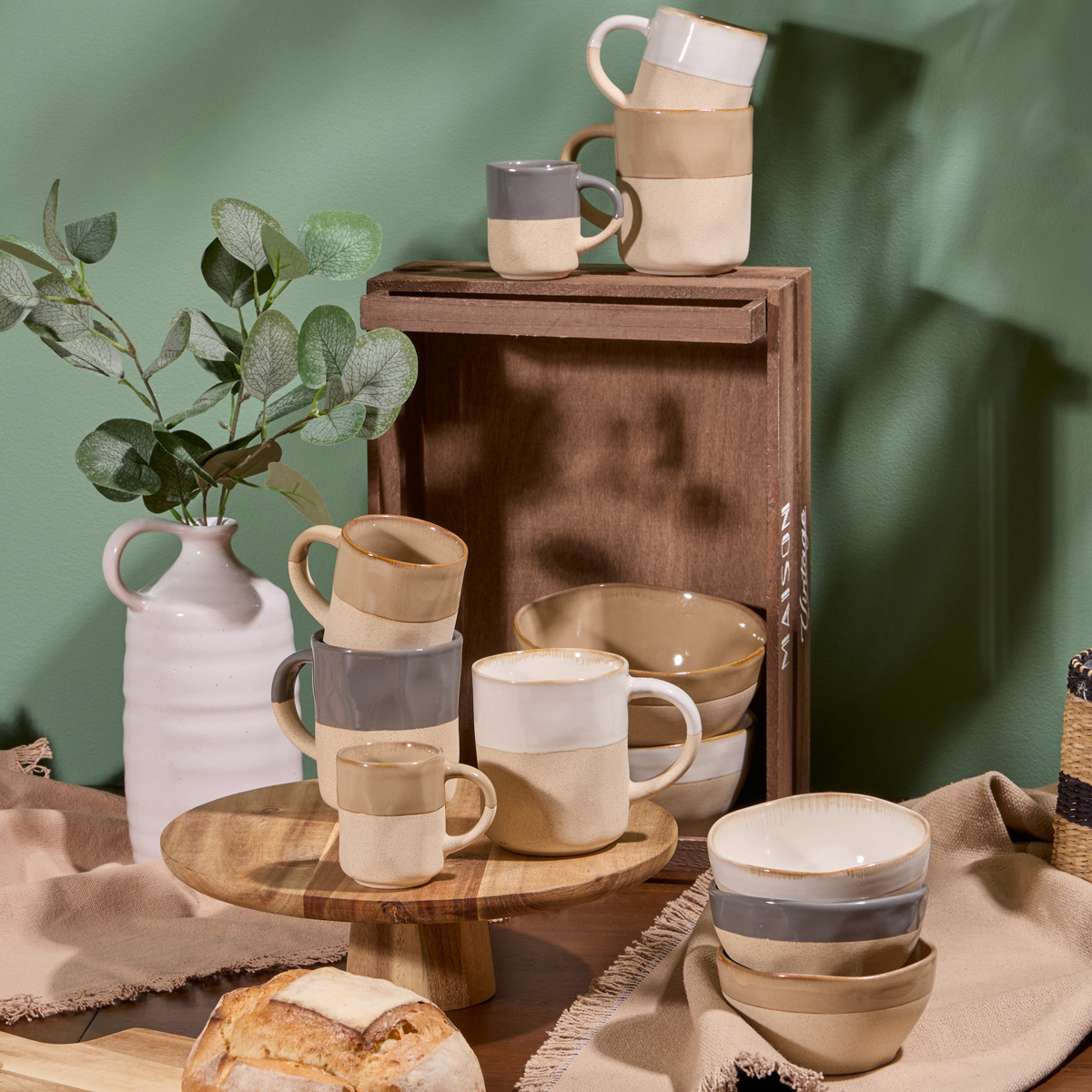 Ch&aacute;vena de caf&eacute; KATE de porcelana 10cl