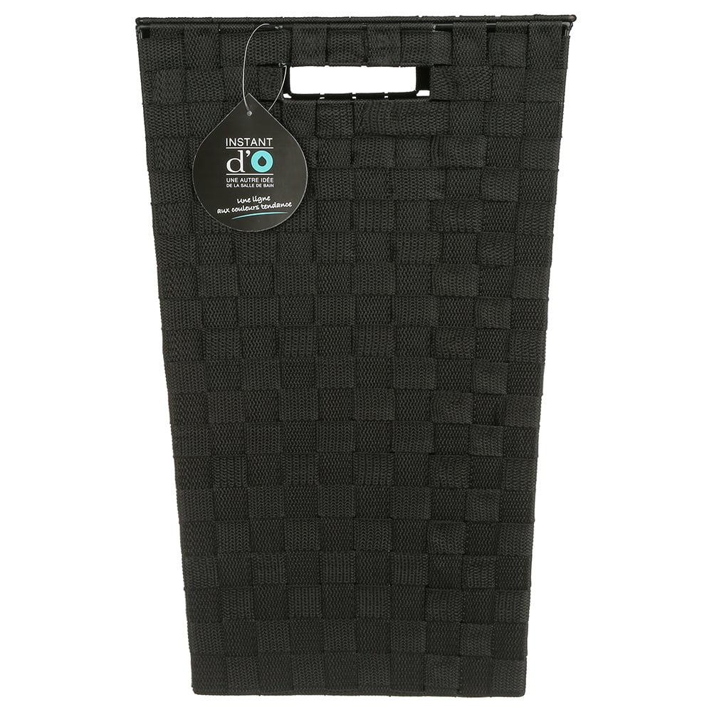 Cesto de roupa wc preto